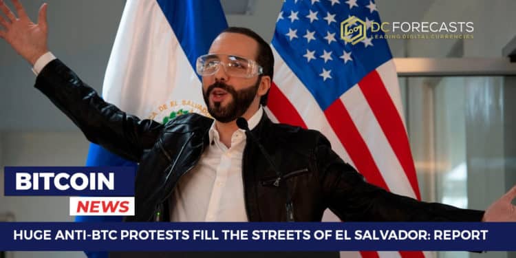 anti-BTC protests flood the streets of El Salvador: News Aug 30