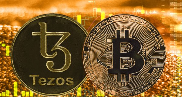 Bitcoin Struggles at $50K, Tezos Soars 30%